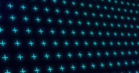 Digital technology background with geometric shapes. Surface with cross Stock Footage 248151736