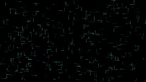 Digital Technology Background with Glowing Blue and Green Lines Creating an Abst Stockbeeldmateriaal 334821719