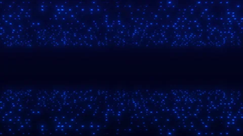Digital Technology Background With Glowing Digital Stripes Blue Background Stock Footage 342706703