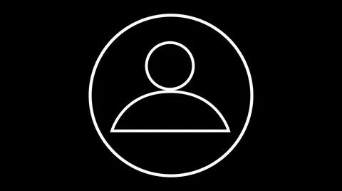 Digital technology background. Human profile, display picture, or profile pic Stock-Illustration