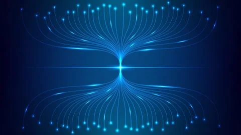 Digital technology background. Internet online fiber optic concept. Design .. 스톡 일러스트