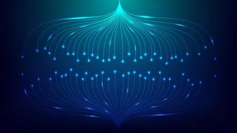 Digital technology background. Internet online fiber optic concept. Design .. 스톡 일러스트