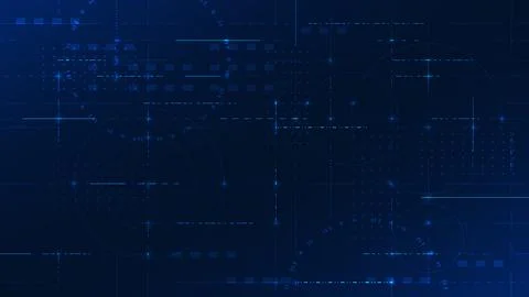 Digital technology background intersecting glowing lines, representing glob.. Stock Illustration