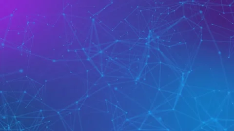 Digital Technology background, Plexus structure evolving in organic motion, Stock Footage 264149863