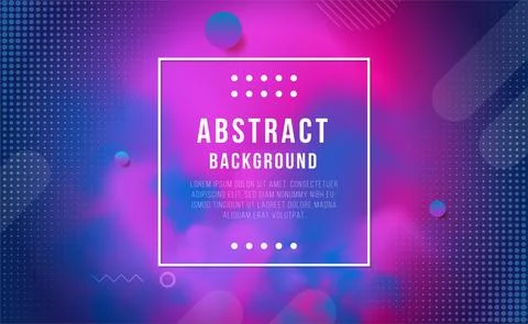 Digital technology banner pink blue background concept with technology line Stock Illustration