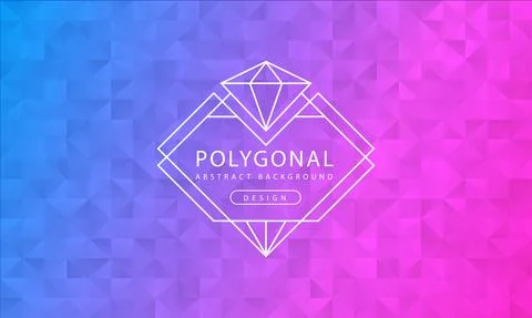 Digital technology banner pink blue background concept with technology line Stock Illustration