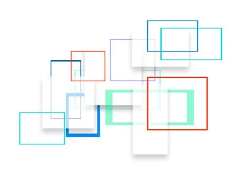 Digital technology Business virtual concept background Stockillustratie