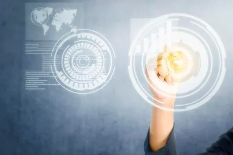 Digital technology concept 写真素材