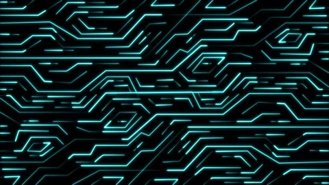 Digital technology data animation streams advanced binary algorithm data bl.. Stock Footage 340528796