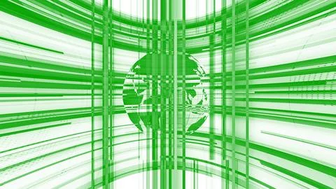 Digital technology earth map news background Ilustración de archivo