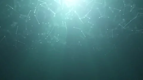 Digital technology flickering dots with lines motion backgrounds Stock-Footage 323493121