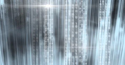 Digital technology glowing interface 스톡 사진