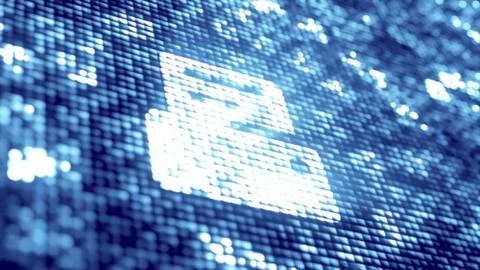 Digital technology icon Stock Illustration