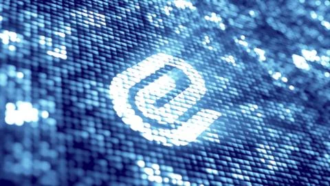 Digital technology icon 스톡 일러스트