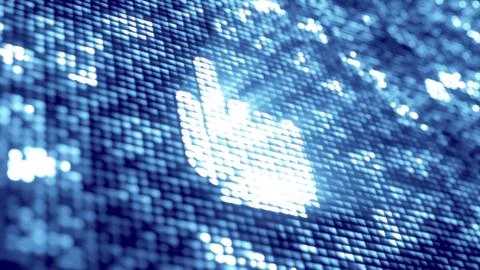 Digital technology icon Stockillustratie