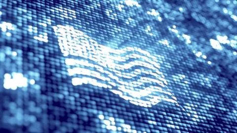 Digital technology icon 스톡 일러스트