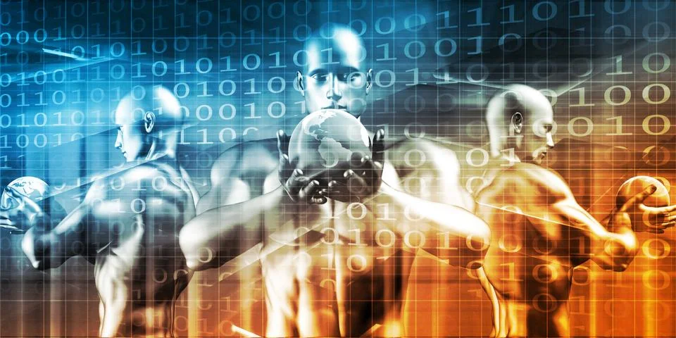 Digital Technology Illustrazione stock