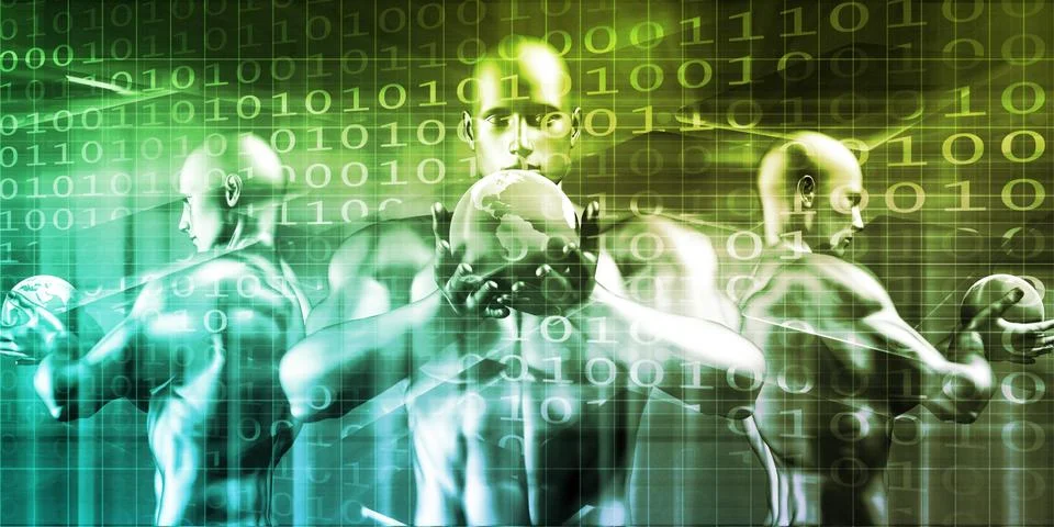Digital Technology Illustrazione stock
