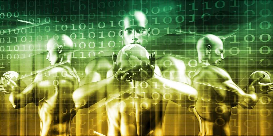 Digital Technology Illustrazione stock
