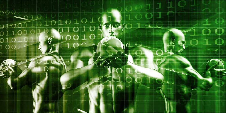 Digital Technology Illustrazione stock