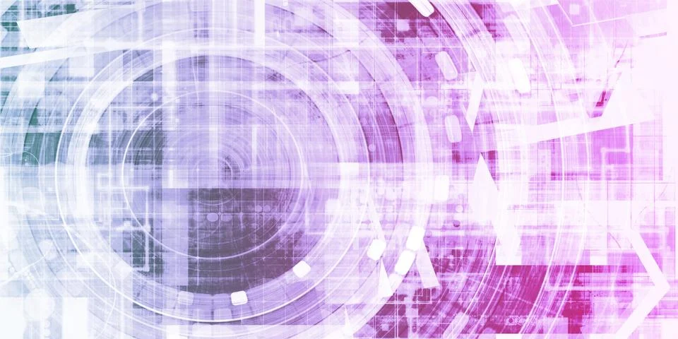 Digital Technology Illustrazione stock