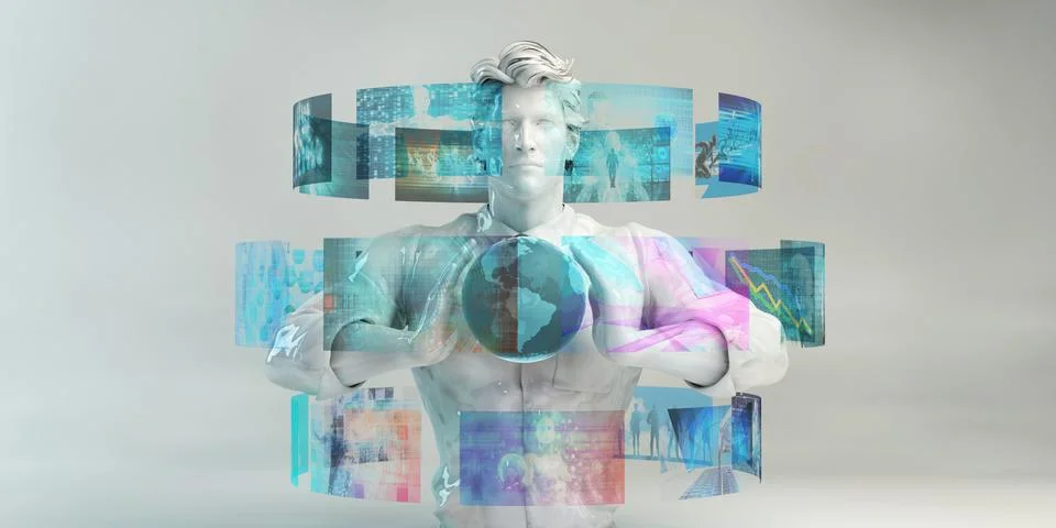 Digital Technology Illustrazione stock