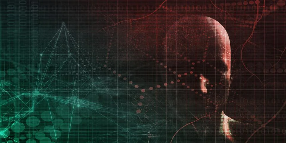 Digital Technology Stock Illustration