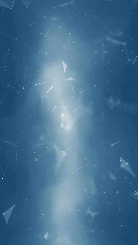 Digital technology lines flickering looping vertical background Stock Footage 337662376