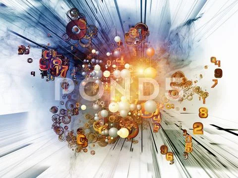 Digital Technology Metaphor Stock Illustration