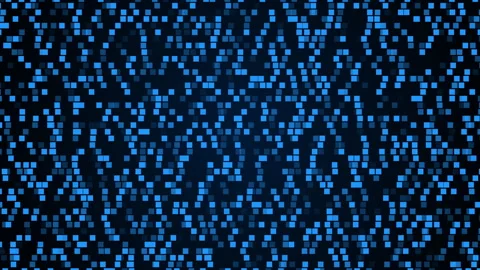 Digital Technology with motion digital stripes background Stock Footage 345290808