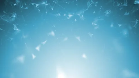Digital technology network cybespace lines dots loop animation Stock-Footage 332815948