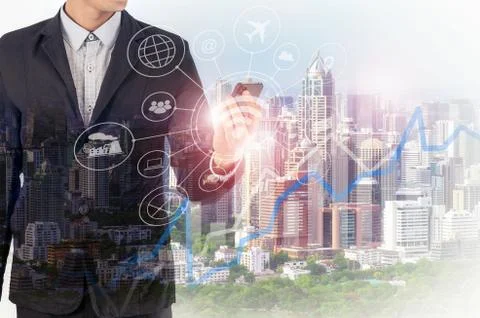 Digital technology. Stock Photos