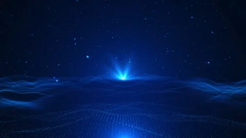 Digital technology plexus lines matrix 3D 4K background motion graphics backgrou Stockbeeldmateriaal 311807678