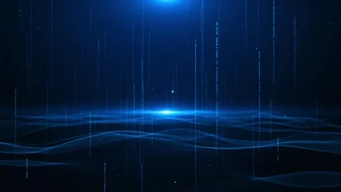 Digital technology plexus lines matrix 3D 4K background motion graphics backgrou Stock Footage 311807754