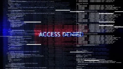 Digital technology security, hacking or programming Program source code or Stock Footage 293534494