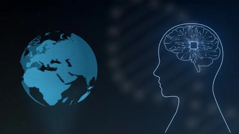 Digital Technology stock animation video Stock Footage 285513519