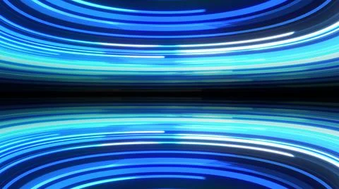 Digital Technology Stream Super Fast Speed Lines Swirl Cycle Background Stock Illustration