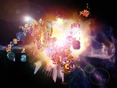 Digital Technology Visualization イラスト素材