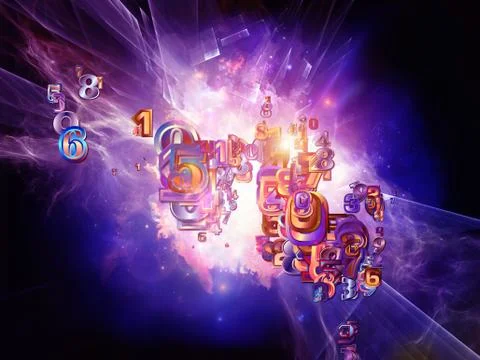 Digital Technology Visualization 스톡 일러스트