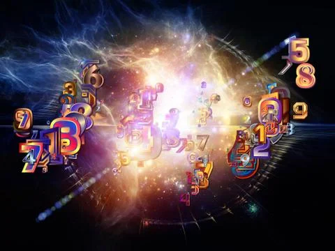 Digital Technology Visualization Stock Illustration