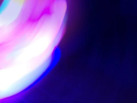 Digital technology world abstract defocused motion bokeh background. Soft lum Stock Illustration