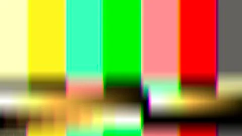 Digital television glitch pattern Stock Illustration