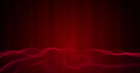 Digital Terrain Loop Abstract Techno Grid Landscape Animation Stock Footage 317246697