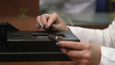 Digital test for electronic device Stock Footage 113186844