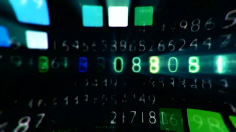 Digital text background 10 Stock Footage 62352511