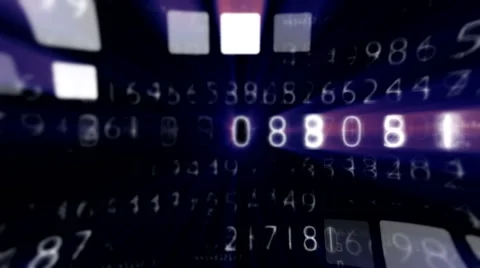 Digital text background 15 Stock Footage 62352507