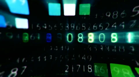 Digital text background 16 Stock Footage 62352542