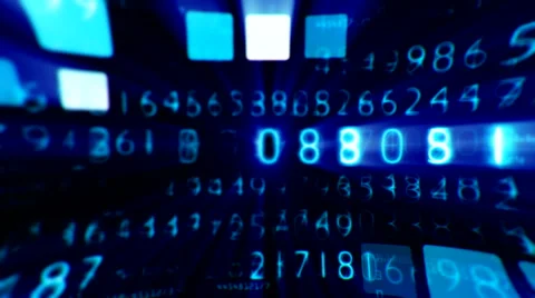 Digital text background 17 Stock Footage 62352534