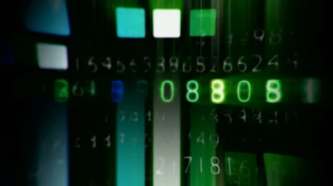 Digital text background 9 Stock Footage 62352537