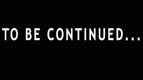 Digital text TO BE CONTINUED in green glow on black screen with glitch effect Stock Footage 343425690